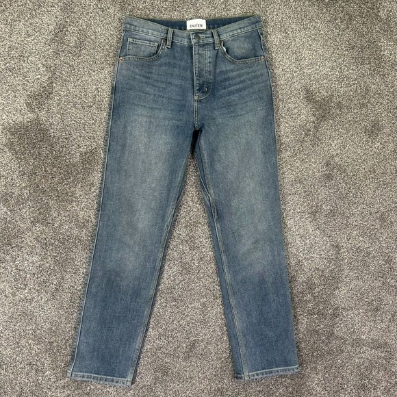DU/ER Other - DU/ER Performance Denim Jeans Mens 28X29 Straight Fit Blue Stretch Casual Work
